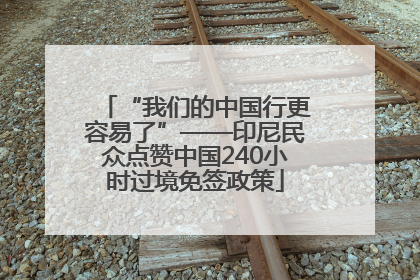 “我们的中国行更容易了”——印尼民众点赞中国240小时过境免签政策