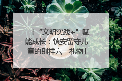 “文明实践+”赋能成长：镇安留守儿童的别样六一礼物