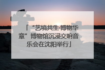 “艺境共生·博物华章”博物馆沉浸交响音乐会在沈阳举行
