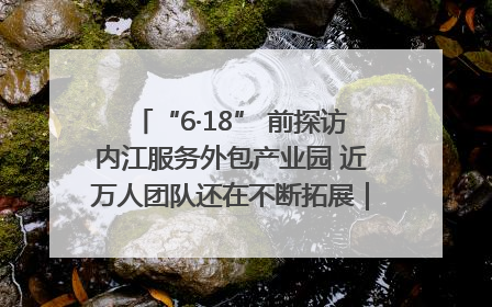 “6·18” 前探访内江服务外包产业园 近万人团队还在不断拓展｜内江东兴“红”在哪⑤