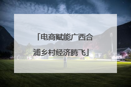电商赋能广西合浦乡村经济腾飞