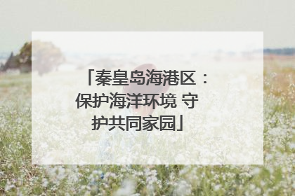 秦皇岛海港区：保护海洋环境 守护共同家园