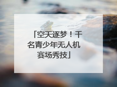 空天逐梦！千名青少年无人机赛场秀技