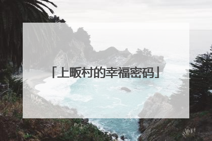 上畈村的幸福密码