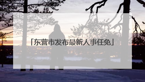 东营市发布最新人事任免