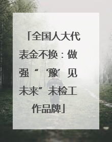 全国人大代表金不换：做强“‘豫’见未来”未检工作品牌
