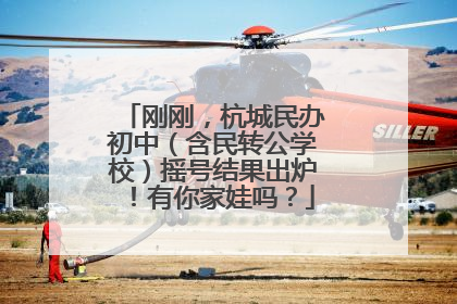 刚刚，杭城民办初中（含民转公学校）摇号结果出炉！有你家娃吗？