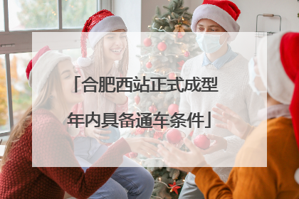 合肥西站正式成型 年内具备通车条件