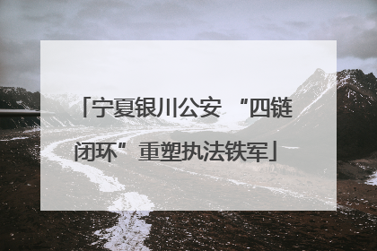 宁夏银川公安 “四链闭环”重塑执法铁军