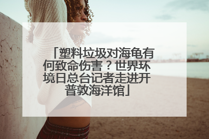 塑料垃圾对海龟有何致命伤害？世界环境日总台记者走进开普敦海洋馆