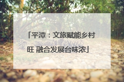 平潭：文旅赋能乡村旺 融合发展台味浓