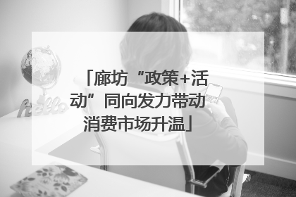 廊坊“政策+活动”同向发力带动消费市场升温