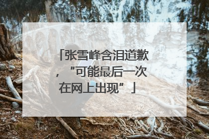 张雪峰含泪道歉，“可能最后一次在网上出现”