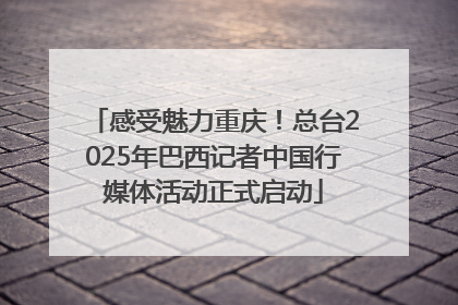 感受魅力重庆！总台2025年巴西记者中国行媒体活动正式启动