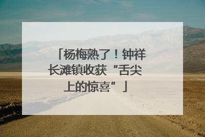 杨梅熟了！钟祥长滩镇收获“舌尖上的惊喜”
