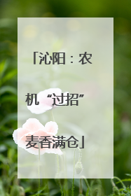 沁阳：农机“过招”麦香满仓