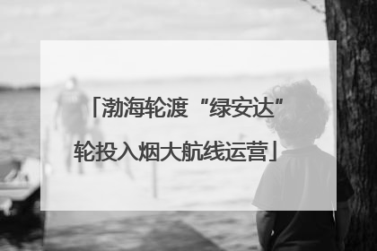 渤海轮渡“绿安达”轮投入烟大航线运营