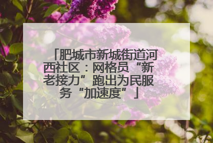 肥城市新城街道河西社区：网格员“新老接力”跑出为民服务“加速度”