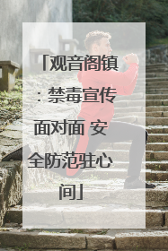 观音阁镇：禁毒宣传面对面 安全防范驻心间