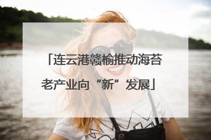 连云港赣榆推动海苔老产业向“新”发展