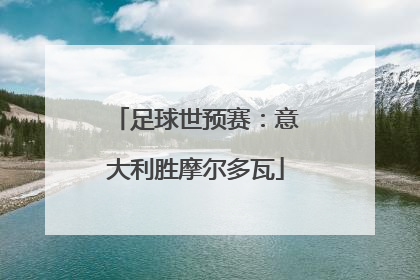 足球世预赛：意大利胜摩尔多瓦