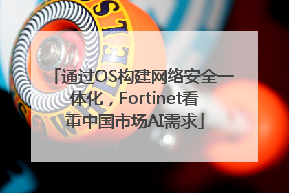 通过OS构建网络安全一体化，Fortinet看重中国市场AI需求