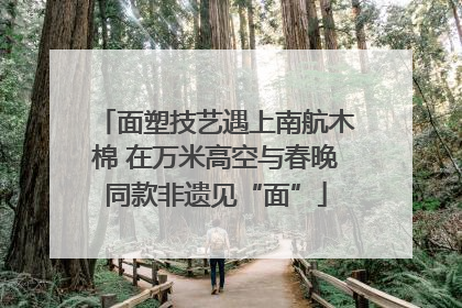 面塑技艺遇上南航木棉 在万米高空与春晚同款非遗见“面”