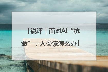 锐评｜面对AI“抗命”，人类该怎么办
