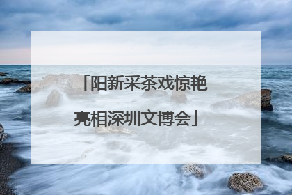 阳新采茶戏惊艳亮相深圳文博会