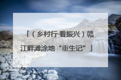（乡村行·看振兴）赣江畔滩涂地“重生记”