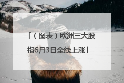 （图表）欧洲三大股指6月3日全线上涨